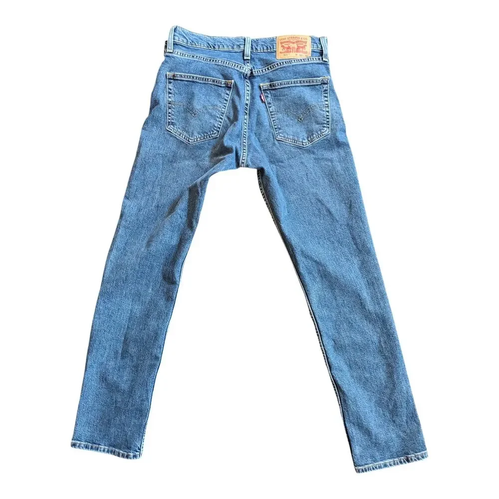 Levi's 511 Slim Fit Jeans Men's 32x32 Blue Denim Modern Classic Stretch Red Tag
